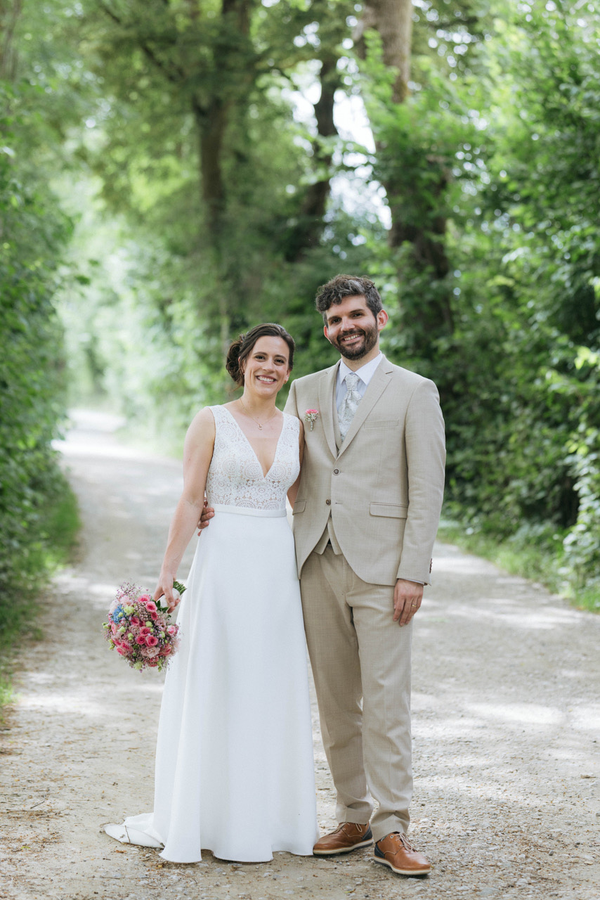 Bild vom Hochzeitspaar, Sara - Kundin von Zauberbraut Zürich