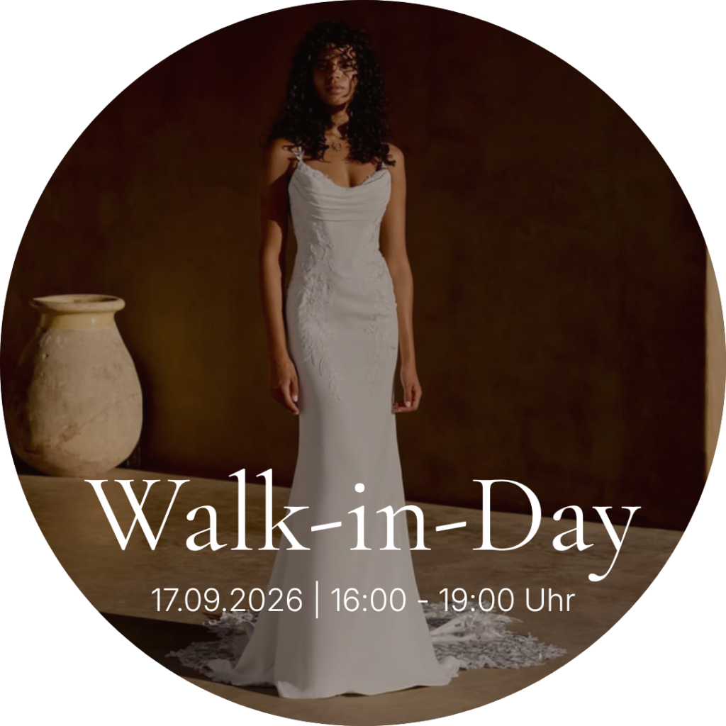 Button Walk-in-Day September 2026 Zauberbraut Brautmode Zürich